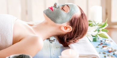 Lady getting a detox facial treatment at The One Beauty & Spa Yarralumla Canberra