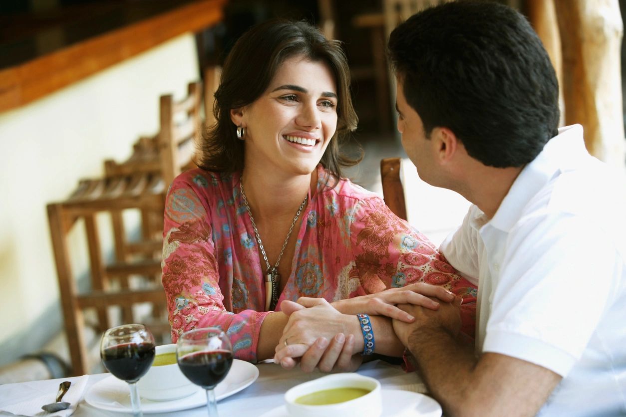 Couple conversation