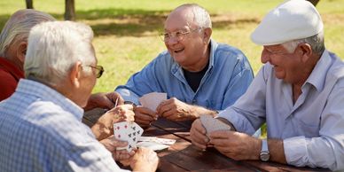 Cards, Games, Neighbors, Activity, Social, Nurse, Orthopedic, Senior Center, Assisted Living, Laugh