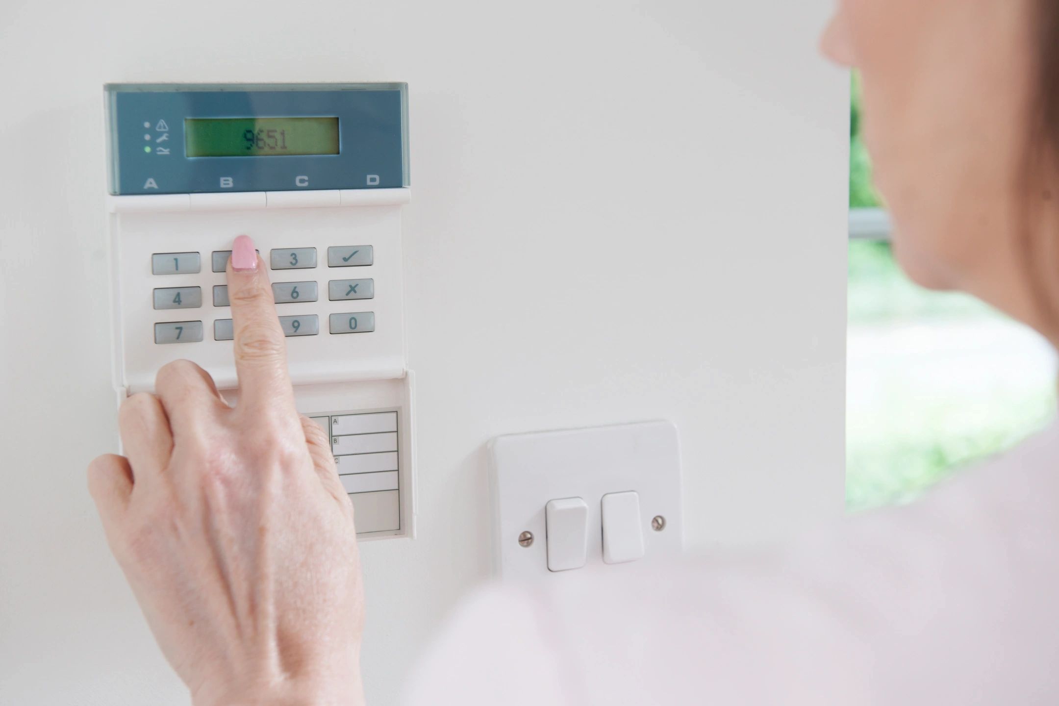 INSTALL A SECURITY ALARM SYSTEM