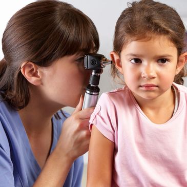 Otoscopy, Ear Wax Removal Consultation. Child 