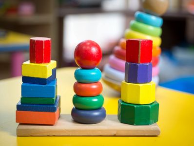 Preschool stacking block toy