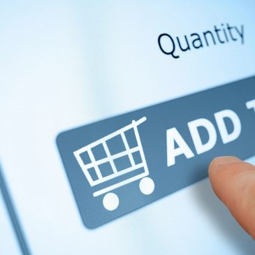 online store, shopping cart