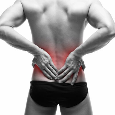 Image depicting patient with back pain.