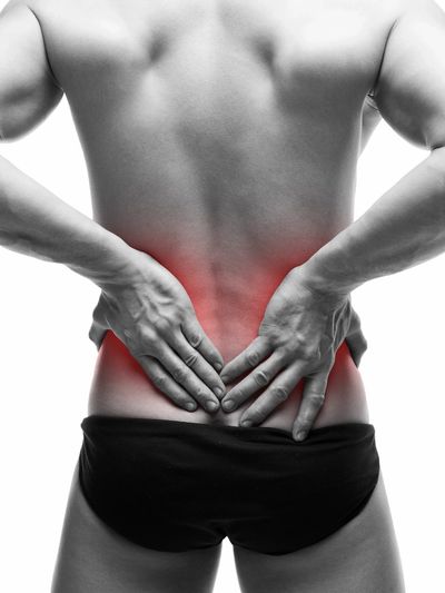 Back and leg pain with sciatica