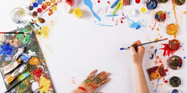 Starting art therapy can be daunting but it's lead by a professional art therapist