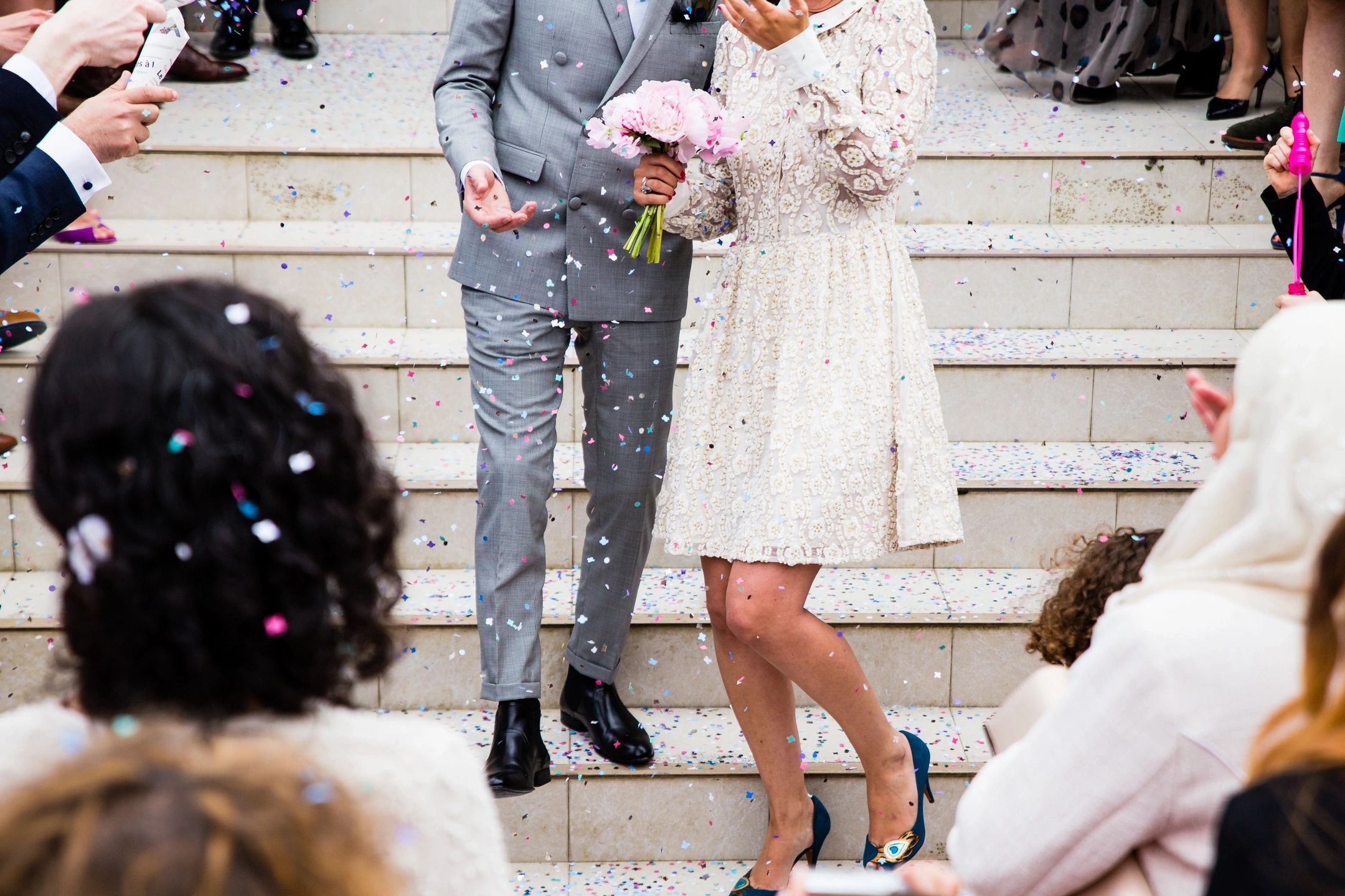 Event: Celebrating Wedding Vows with Confetti