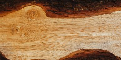 Wood slab flattening services.