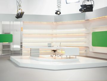 Image of podcast studio