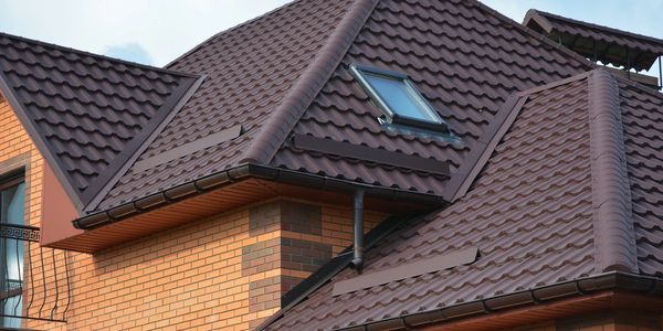 velux window on house