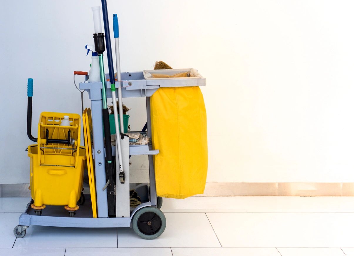 Cleaning trolley