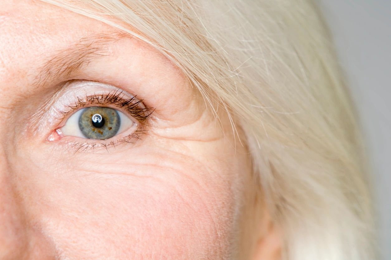 Woman with healthy, luminous skin in natural light