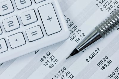 Calculator and financial statements