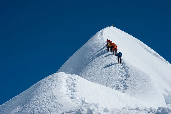 No one climbs alone. It takes a team to help your reach your summit