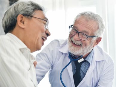 A Doctor Checking on his Patient