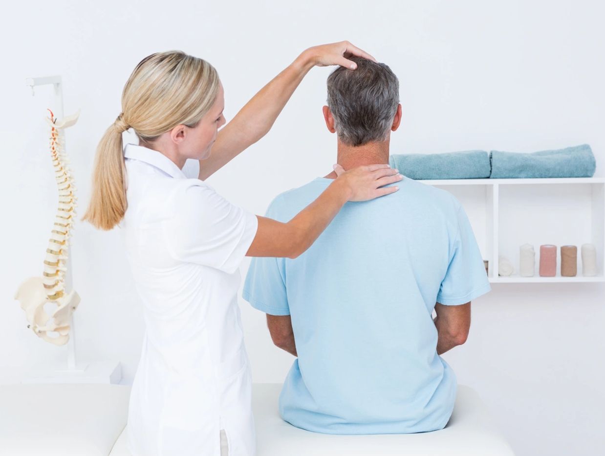 A healthcare professional administers Vitamin B12 shots to a patient.