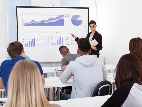 training in the classroom