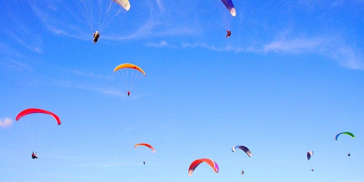 Paragliding courses offered by Touring Tours