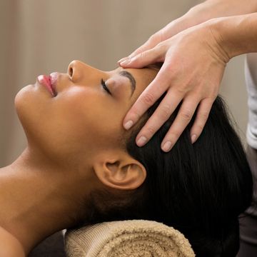 Saint Paul face head massage lymphatic drainage headache migraine relief 