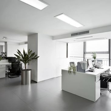 A clean office