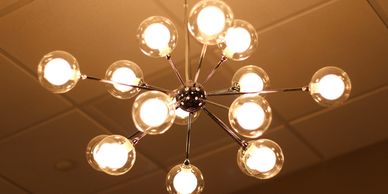 Lighting Light change fixture