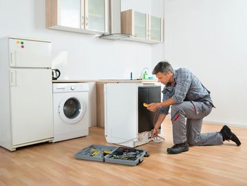 "Dishwasher installation"