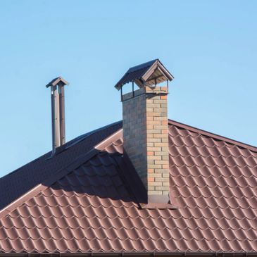 Picture of terracotta Spanish tile roof