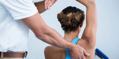 Shoulder elbow wrist sports massage 