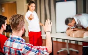 Learning to teach first aid