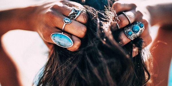 Sterling Silver Turquoise Rings