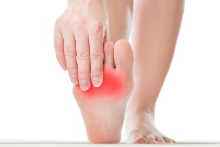 Forefoot pain is also called metatarsalgia.