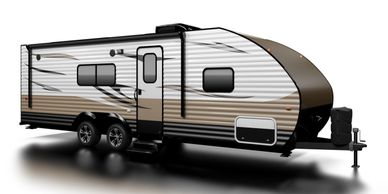 Travel trailer sites, vacation campground