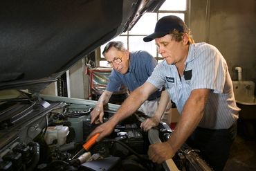 Vehicle check. Inspection and cleaning sensors.