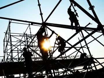 scaffold builder erector building training