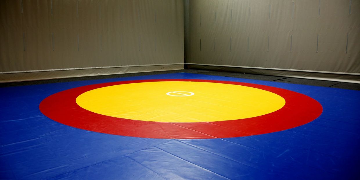 Wrestling mat , with subscription offering option