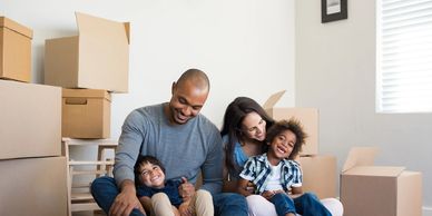 Moving into your new home after closing on your real estate transaction.