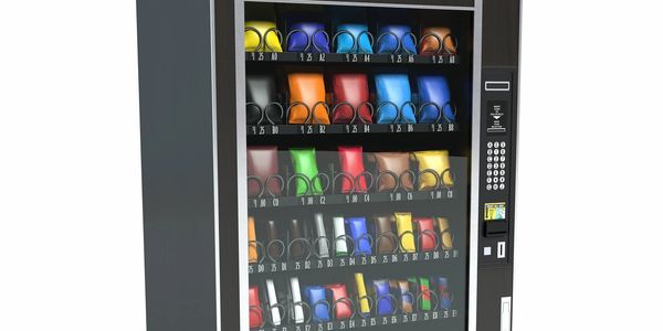 We offer vending machines