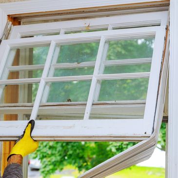 New energy-efficient windows installed on a home in Loganville, GA, enhancing style and insulation