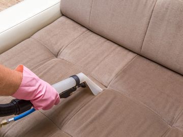 Upholstery cleaning , disinfection and sanitation 