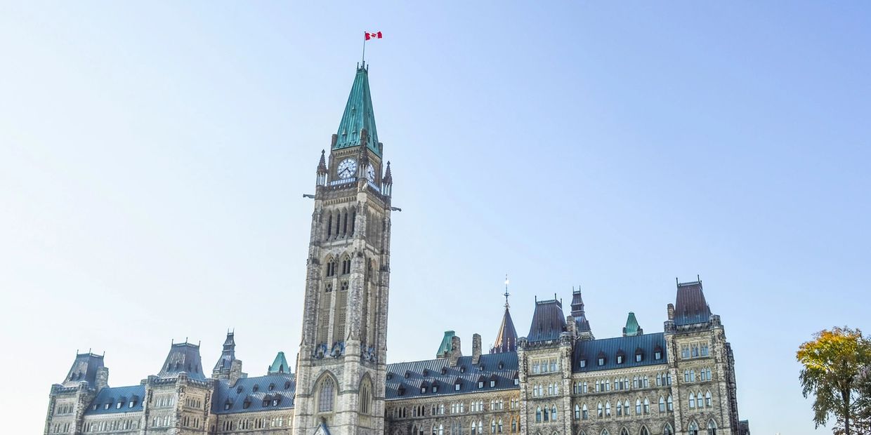 Canadian government Parliament hill, reporting on taxes