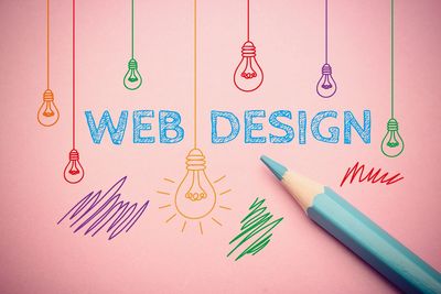 web development and web design, landing pages