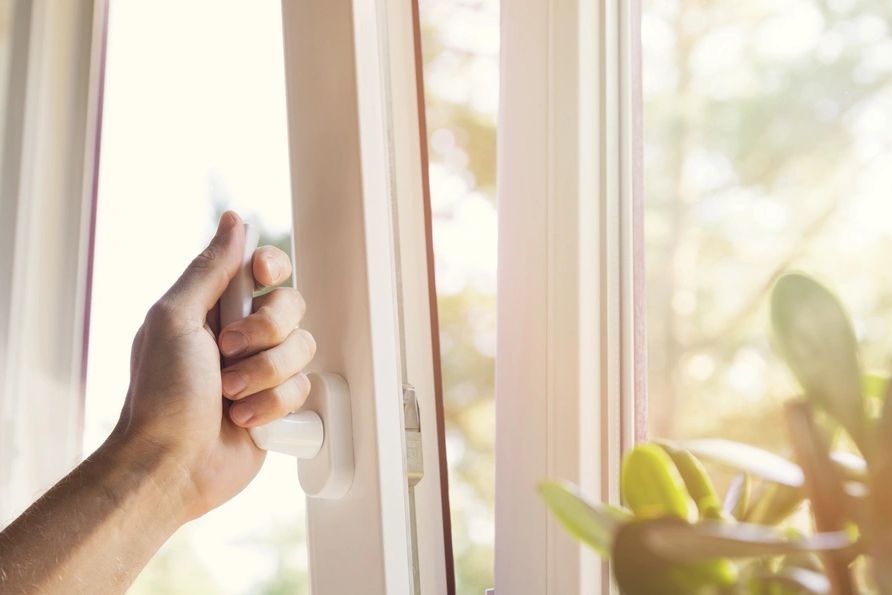 opening window fresh air indoor air quality