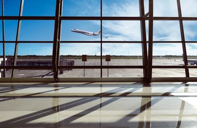 airport with security window film