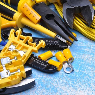 Electrical repair tools and supplies