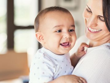 Holding a Baby