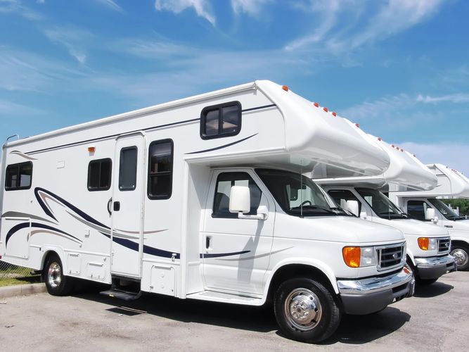 recreational vehicle
camper
camp trailer
motor home
year round storage
seasonal storage
