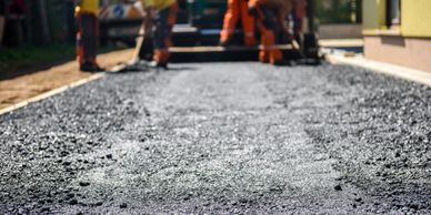 Concrete sidewalks 