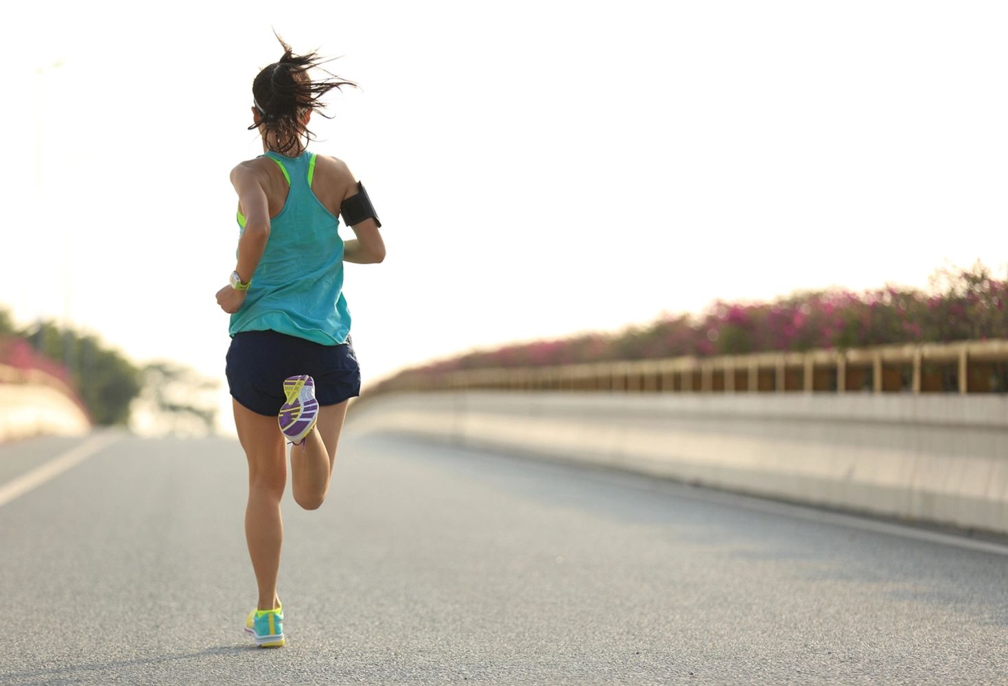 Woman running