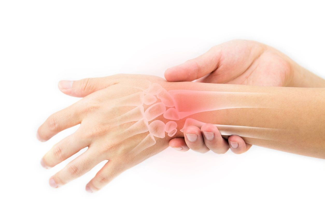 The wrist is a common area for tendonitis pain