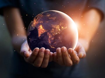 World in hands 